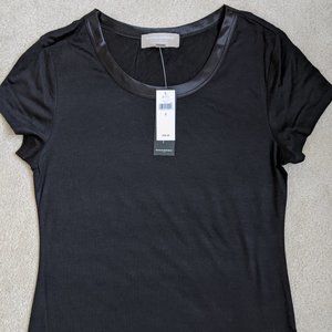 NWT Banana Republic Luxe Touch Top in Black Small